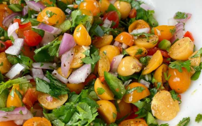 Cùng LARAFARM  làm thử món salad tầm bóp giải nhiệt 