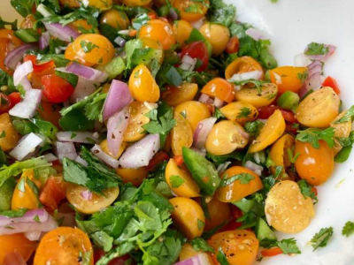 Cùng LARAFARM  làm thử món salad tầm bóp giải nhiệt 