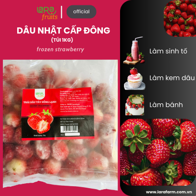 Dâu tây Đà Lạt đông lạnh - CÔNG TY TNHH LARAFARM